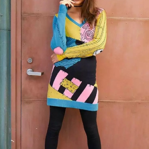 Rare Disney Store Sally Sweater Dress 